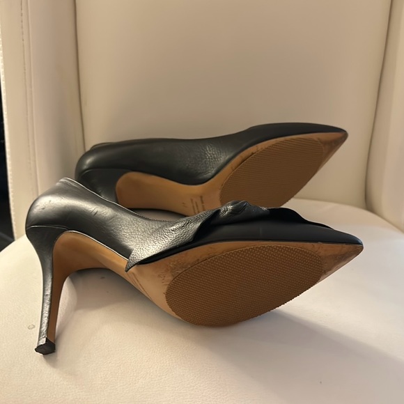 Isabel Marant Black Leather High Heels Pumps Size 9 or EU 40 Made in Italy - Picture 3 of 3